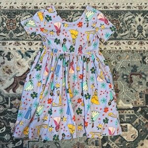 Hanna Andersson short sleeve princess dress (size 4)